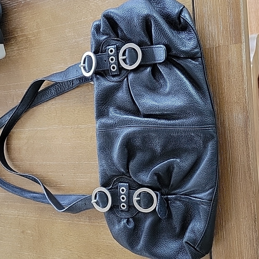 VINTAGE VERA PELLE LEATHER BAG MADE IN ITALY - Picture 4 of 13